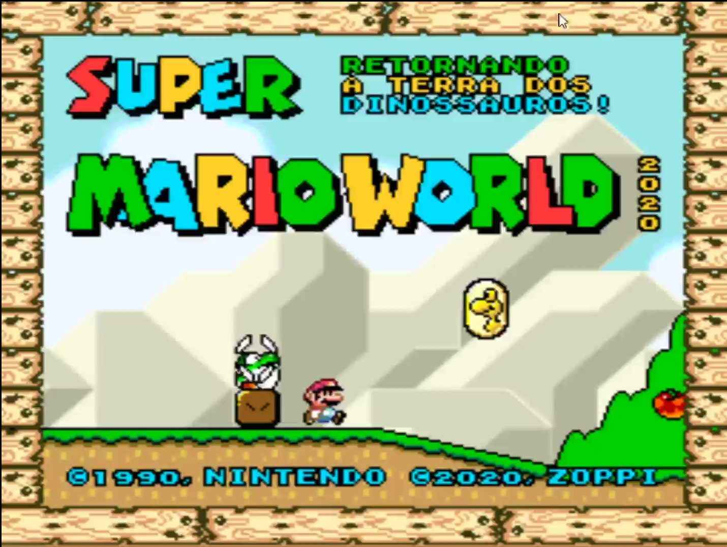 Super Mario World Retornando a Terra dos Dinossauros