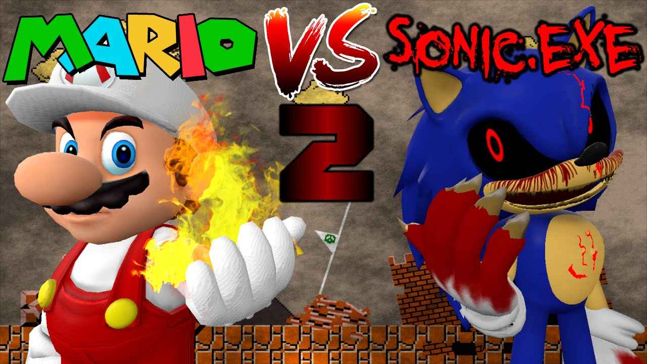 Mario vs Sonic.exe 2