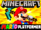 Minecraft Mario Platformer 1