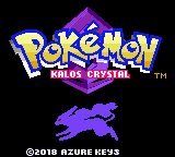 Pokemon Kalos Crystal (GBC)