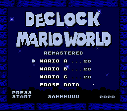 Super Mario World – DeClock Mario World Remasterizado