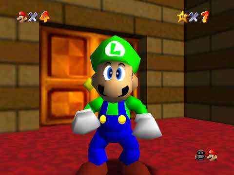 Super Mario 64 Luigi Restored