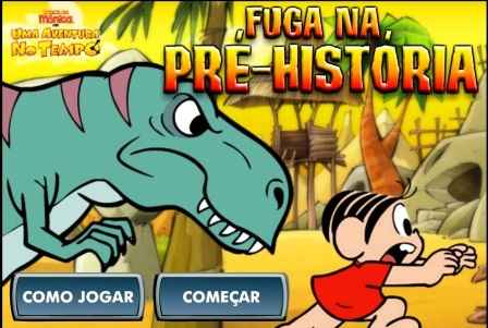 Mônica na Pré Historia