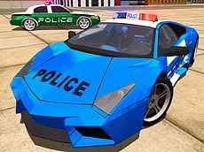 POLICE DRIFT CAR DRIVING STUNT