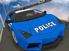 Impossible Police Car Track 3D 2020 - Jogos Online