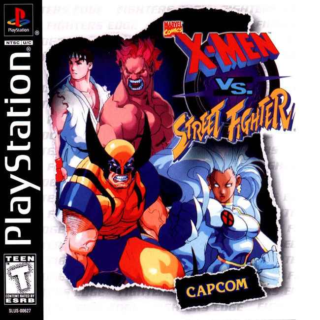 X-Men vs. Street Fighter (USA) – PS1