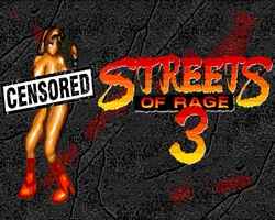 Streets of Rage 3 NakedBlaze