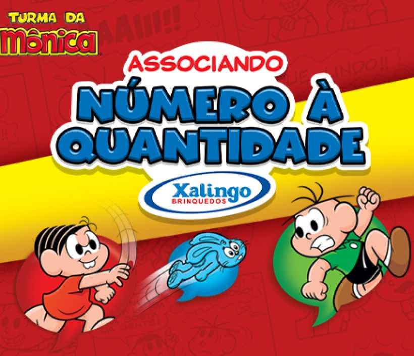 Turma da Mônica – Associando número à quantidade