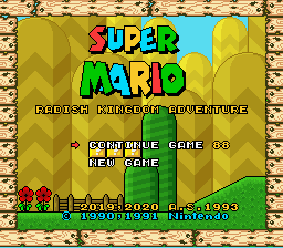 Super Mario Radish Kingdom Adventure