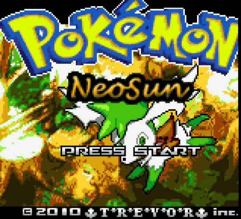 Pokemon Neo Sun (GBA) - Jogos Online