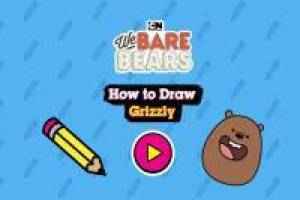 Como desenhar Grizzy de We Are Bears