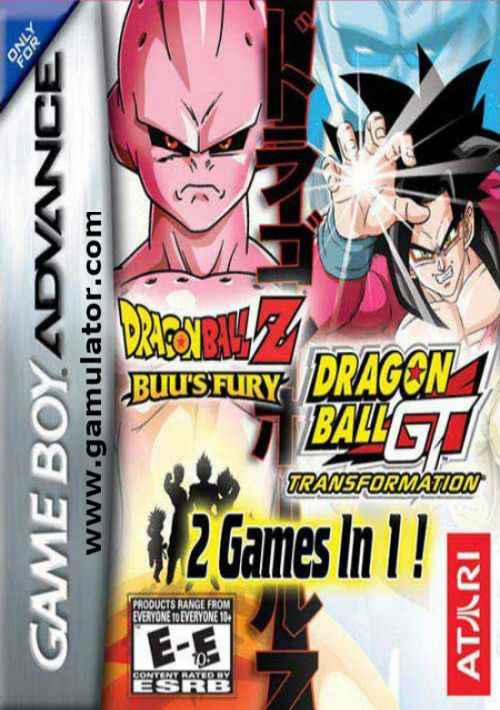 2 in 1 – DBZ – Buu’s Fury & DBGT – Transformation