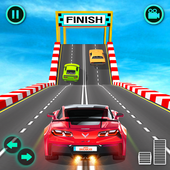 Mega Rampa Car Stunts Racing- Cidade GT Car Racing