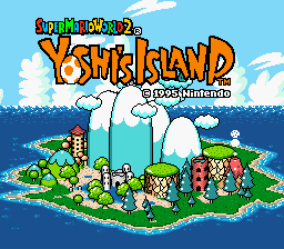 Super Mario World 2 – Yoshi’s Island Prototypes