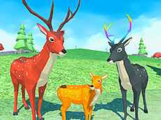 Deer Simulator Animal Family - Jogos Online