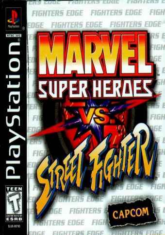 Marvel Super Heroes Vs Street Fighter – PS1 - Jogos Online