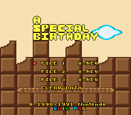 A Special Birthday – Super Mario World