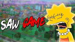 Lisa Simpson Saw Game