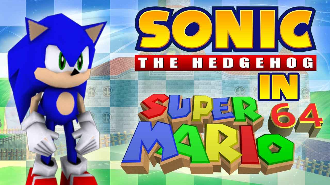 Super Sonic 64 Super Mario 64