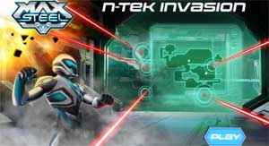 Max Steel Invasão da N-Tek - Jogos Online