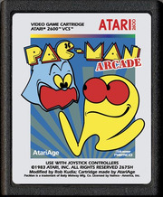 Pac-Man Arcade Enhanced (Atari 2600)