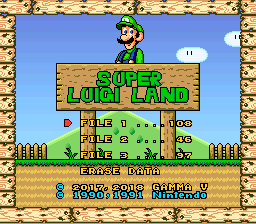 Super Luigi Land – Super Mario World