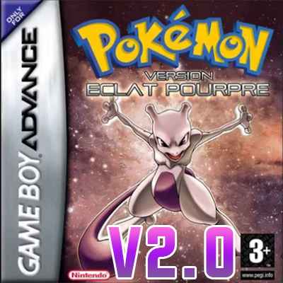 Pokemon Eclat Pourpre 2 (GBA)
