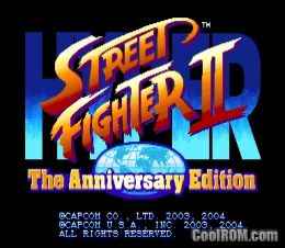 Hyper Street Fighter II: The Anniversary Edition (USA 040202) - Jogos Online