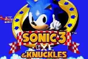 Sonic 3. EXE e Knuckles