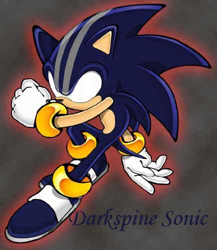 Sonic 2 Darkspine Sonic