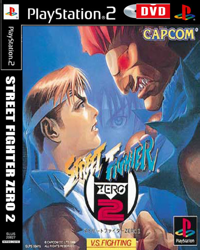 Jogos de ps2 da Asa Norte: Street Fighter Zero Fighter's Generation