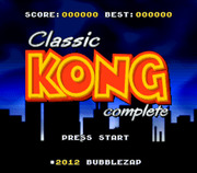 Classic Kong Complete (SNES)