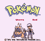 Pokemon Unova Red