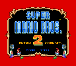 Super Mario Bros 2 Dream Courses - Jogos Online