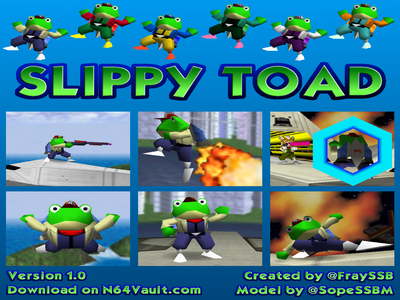 Slippy Toad for Smash Remix 1.0