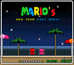 Mario’s New Year Mini Quest - Jogos Online