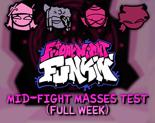 Friday Night Funkin’ Test – Mid-Fight Masses (FULL WEEK)