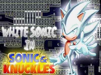 White Sonic in Sonic & Knuckles - Jogos Online