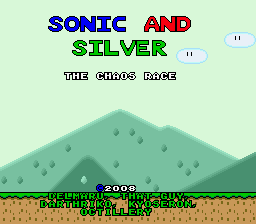 Sonic And Silver – The Chaos Race - Jogos Online