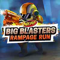 NERF BIG BLASTER RAMPAGE RUN