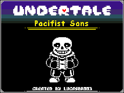 [Undertale] – Pacifist Sans Fight