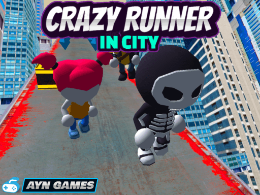 Crazy Runner in City