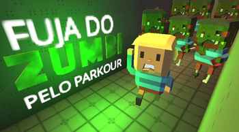 Kogama: FUJA DO ZUMBI PELO PARKOUR