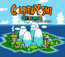Yoshi’s Island – Golden Yoshi Returns - Jogos Online