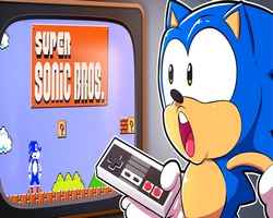 MARIO BROS + SONIC = SUPER SONIC BROS!