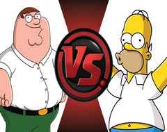 HOMER SIMPSON VS. PETER GRIFFIN