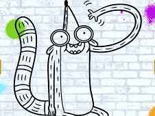 Play Regular Show Colour In