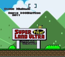 Super Pika Land Ultra – Vanilla Version