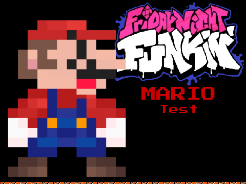 FNF – MARIO [TEST] 8-BITs