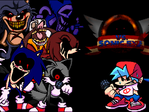 Friday Night Funkin' vs Sonic.EXE 2.5 em Jogos na Internet